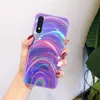 무지개 패턴 전화 케이스 TPU + PC + 아크릴 휴대 전화 케이스 커버 아이폰 13 12 미니 11 Pro Max x XS XR 7 8 Plus 삼성 S20 S20FE S21