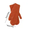 Guanti a cinque dita Caldi guanti lavorati a maglia a dito interi femminili invernali in stile coreano in tinta unita per tutte le donne