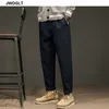 Herbst Koreanische Mode Neue Casual Hosen Männer Solide Farben Regelmäßige Fit Stright Chinos Casual Hosen Männliche Kleidung 210412