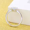 Diamond Crown Rings Open Adjustable Silver Women Bride Engagement Wed ring Bands Fashion Jewelry Will and Sandy