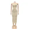 Bodycon Jurk Dames Party Nieuwe Arrivals Sequin Beaded Maxi Celebrity Avond Club 210422