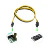 PCI-E 6Pin mâle vers carte graphique GPU 8Pin 6 + 2 broches câble d'alimentation 18AWG 70CM pour carte de dérivation d'alimentation PSU