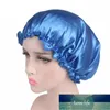 Gorros de ducha 1X Gorro de satén para el cabello para dormir Gorro de seda Femme Cubierta de cabeza Flor Banda elástica Mujeres Noche Dormir Cap1 Precio de fábrica Diseño experto Calidad Último estilo