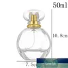 50ml Premium Tom Spray Perfume Bottle Crystal Glass Parfymflaska Bärbar Rese Dispenser Fragrance Kosmetika Anpassad logo V2 Fabrikspris Expert Design