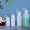 10 ml, 20 ml, 30 ml, 50 ml Kunststoff-Quetschflasche, kosmetischer Probenbehälter, PE-Flaschen mit Flip-Cap-Lotion