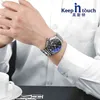 Лучшие роскошные марки мужские часы водонепроницаемые ноциатуре случайные мужские часы ретро Relogio Masculino светящийся стальной ленты календарь календарь 210407