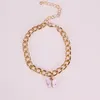 2021 Butterfly Charm Anklet Chain Summer Beach Gold Enkle Chains Foot Armband Mode-sieraden Will en Sandy Gift