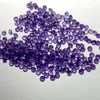 50 stuks 1 tas een qaulity 100% natuurlijke ronde briljante snede 1.5mm originele stenen brazilië amethist mode-sieraden edelsteen H1015