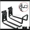 Hooks Rails Heavy Duty Ванная комната Организатор Главная Металлическая Крючка Вешалка Вешалка Настенные Настенные Хранения Инструменты Гараж Шляпка Кухня для пальто Сад Анти 9МТУИ