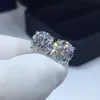 orecchini di moissanite vvs