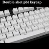 Double shot PBT keycap 108 key ANSI layout OEM Profile Black font Keycaps Mechanical Gaming Keyboard MX Switches