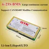 6-25S MOS Bluetooth BMS 50A 100A di grande corrente Supporto Comunicazione CAN/RS485 ModBus utilizzata per batteria agli ioni di litio/Lifepo4/LTO