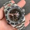 2 Farben Super Version Herrenuhren Armbanduhren VR Fabrik 116610 40mm Kohlefaser Edelstahl 904L ETA 3130 Mechanisch Transparent 2351