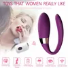 Kraftfull du form g-spot massager tyst design sexleksaker för vuxna sexprodukter Pussy vibratorer trådlös fjärrkontroll förbättrar sexuellt nöje