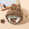 M417 New Autumn Winter Warm Baby Cartoon Cute Bunny Ear Fleece Hat Child Babies Earmuff Hats Beanie Plush Hat