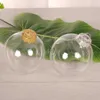 Bröllop Bauble Xmas Balls Decoration Clear 3 / 80mm Julprydnader vid havet Dar37