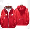 F1 racing suit jacket new autumn and winter warm windbreaker