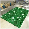 Alfombras de flores 3D, felpudo para pasillo, dormitorio, sala de estar, océano, alfombras para niños, cocina, escaleras, alfombras antideslizantes para pasillo de Hotel