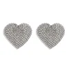 drop heart earrings love