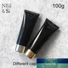 100g Black Plastic Cosmetic Cream Bottle 100ml Facial Cleanser Lotion Tube Hotel Supply Shampoo Packing Bottles Factory price expert design Quality Latest Style