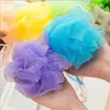 Multicolour Bath Ball Dusch Kroppsbubbla Exfoliate Puff Sponge Mesh Net Ball Rengöring Badrum Tillbehör Hemleveranser JJE10194