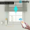 Smart Home Control Hollify Zigbee Tuya WiFi Голосовые солнечные жалюзи Водитель Моторизованный Цепной Ролик Мотор Совместим с Google Alexa