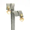 Brincos colar de jóias de aço inoxidável conjuntos
