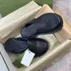 Slip-On-Sandalen, Luxus-Männer, Damen, Slides, Mode, Gummi, Italien, dicker Boden mit Löchern, 2021, Designer, flache Slipper, Slide, Blumenblüte, 629