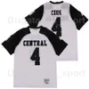 American College Football Wear High School Miami Central 4 Dalvin Cook Football Jersey Breathable Team Black Away White Color Pure Cotton Stitched And Embroidery Sp
