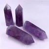 Natürlicher Amethyst, einspitziger Originalstein, Kristall, sechseckiges Prisma, Entmagnetisierung, Feng Shui-Ornament, Heimbüro-Dekoration, Geschenk