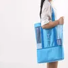 ポータブルランチクーラーバッグ屋外旅行肩絶縁ピクニックアイスパック収納袋大都市女性ハンドバッグ