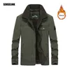 Men's Fleece Warm Autumn Winter Fashion Clothing Jacket Tactical Field Denim Bomber Pilot Army Oversize Plus Size 6X 210811