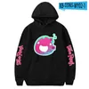 Erkek Hoodies Tişörtü Kawaii Çocuklar Hoodie Slime Rancher Sonbahar ve Kış Giysileri Erkek / Kız Pamuk Polar Sıcak Kapüşonlu Üstler