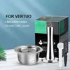 Nespresso Vertuoline Plusマシンクリームフィルターのための1Riusable Vertuoコーヒーカプセル鋼ステンレスメタル