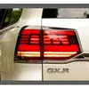 Estilo de carro para Toyota Land Cruiser Taillights Led Tail Light Lâmpada Traseira DRL   Freio   Parque   Luzes de Sinal 16-20