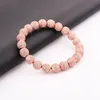 Punk Stil Männer Frauen Armband 10MM CZ Pflastern Ball Luxus Elastische Schmuck Geschenk Valentinstag Urlaub Weihnachten