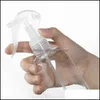 Watering Supplies Patio, Lawn Garden Home & Gardenwatering Equipments 500Ml Split Bottles Plastic Spray Bottle Sprayer Transparent Lightweig