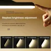 Okładki lampy Odcienie Ochrona oczu Biurko LED Akumulator Nocny Typ Adsorpcji Tube Stół Dzieci Studium Room