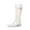 Mode Reiten Reitstiefel Herbst Winter Est Echte Lederschuhe Frau Hochzeit Party Kniehohe 210528