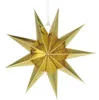 Party Decoration 1pc 30 cm gevouwen papieren ster lantaarns 3D Hangen voor kerst bruiloft verjaardag avondraam