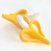 Baby Silicone Teether Soft Banana Dental Care Newborn Teething Toothbrush Nursing Kids Chew Toy1993399