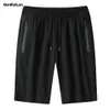 Verão Homens Casual Shorts Solid Mens Sportswear Curto Sweatpants Jogger Masculino High Quality Boardshorts B0898 210518