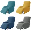 Polar Fleece Recliner Cover Split Style All-Inclusive Fåtöljer S Stretch Lounger Soffa Sofa Slipcover Lazy Boy Chair 211116