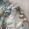 Модная винтажная юбка для женской печатной высокой талии A-Line Bag Bag Hip Женская летняя империя Повседневная Антизаконная Mini 210420