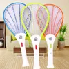 Hot Mosquito Nets Swatter Bug Insect Electric Fly Zapper Killer Racket Rechargeable With LED Flashlight Household Sundries Pest Control