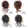 Synthetic Chignon Messy Scrunchies Elastic Band Hair Bun Curly Updo Hairpiece High Temperature Fiber Natural Fake Hairs8358548
