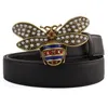 Luxury Designer Belt Bee Needle Buckle Fashion High Quality Genuine Leather Women Belts Men Letter Waistband 2.4 3.4 3.8CM Add Box