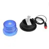 Emergency Lights 12V/24V LED Blue Color Car Fordon VARNING Ljus blinkande Beacon Strobe Lighting Lamp med magnetmonterad