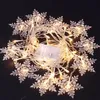 LED Curtain Snowflake String lights Wave Fairy Light Holiday Party Christmas Decoration With 8 modes New Year Decoration