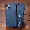 DGMING Detachable Leather Wallet Cases For Samsung A53 A73 A13 5G S23 S22 Ultra Plus Note 20 Magnetic Removable 2in1 Flip Cover M2836389